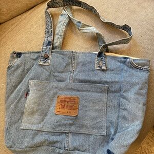 Handmade Denim Tote Bag